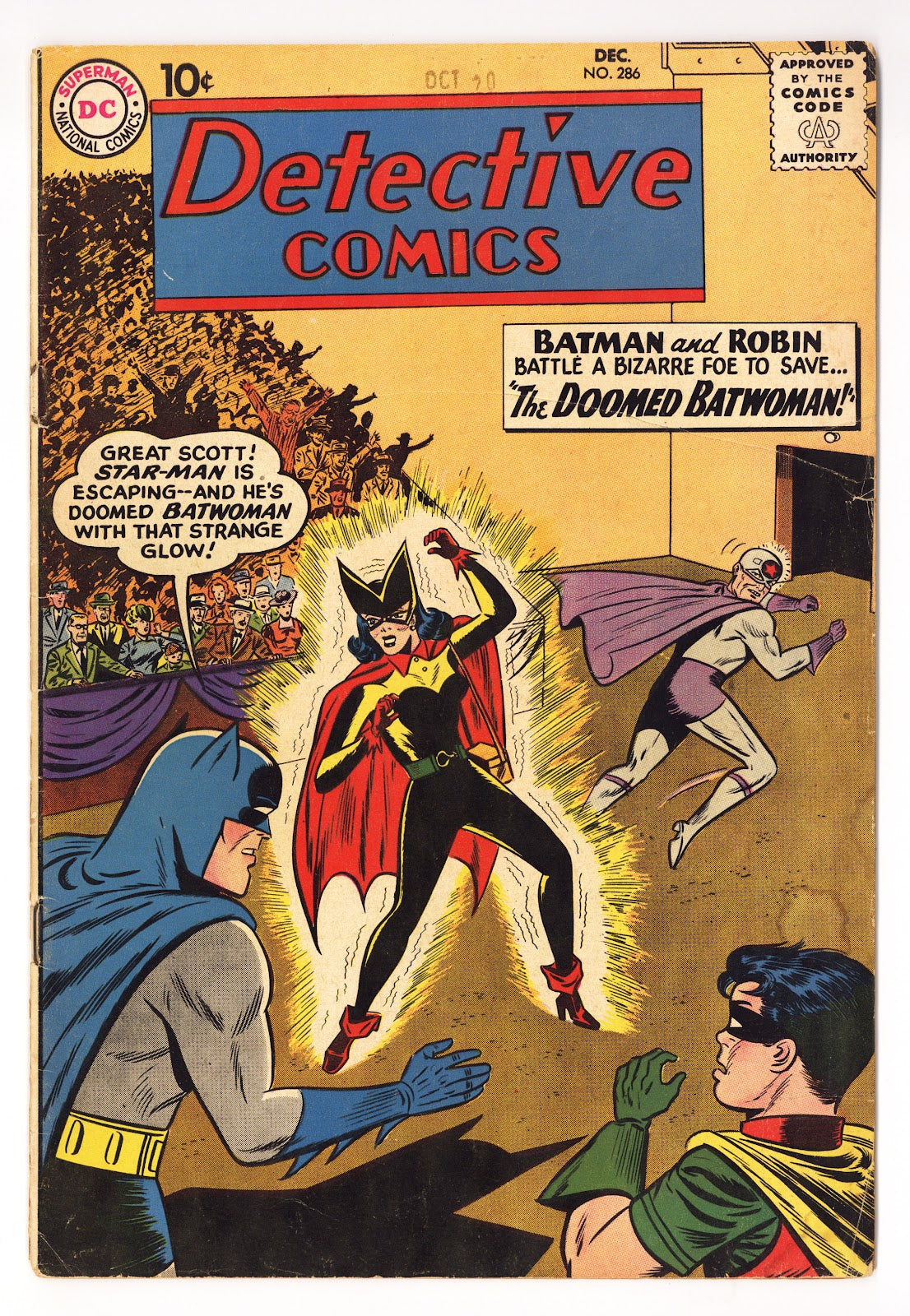Detective Comics Vol 1 286  GD (2.0)   (1960)     