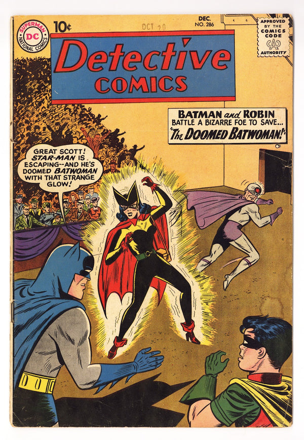 Detective Comics Vol 1 286  GD (2.0)   (1960)