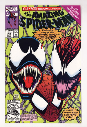 The Amazing Spider-Man Vol 1 363  NM- (9.2)   (1992)