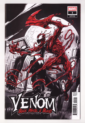 Venom: Black, White & Blood   1  High Grade   (2025) Bagley Maximum Carnage Aftermath  Variant