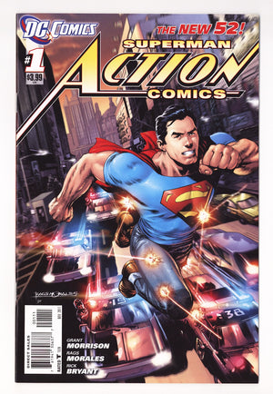 Action Comics Vol 2 1 High Grade (2011) Rags Morales Cover