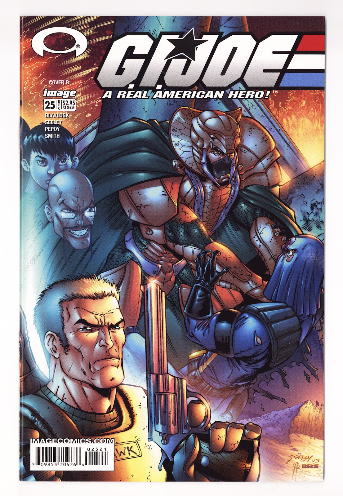 G.I. Joe   25  High Grade   (2003) Seeley   Variant