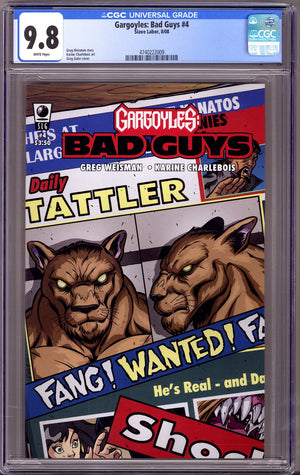 Gargoyles: Bad Guys 4 CGC 9.8 (NM/M) (2008)