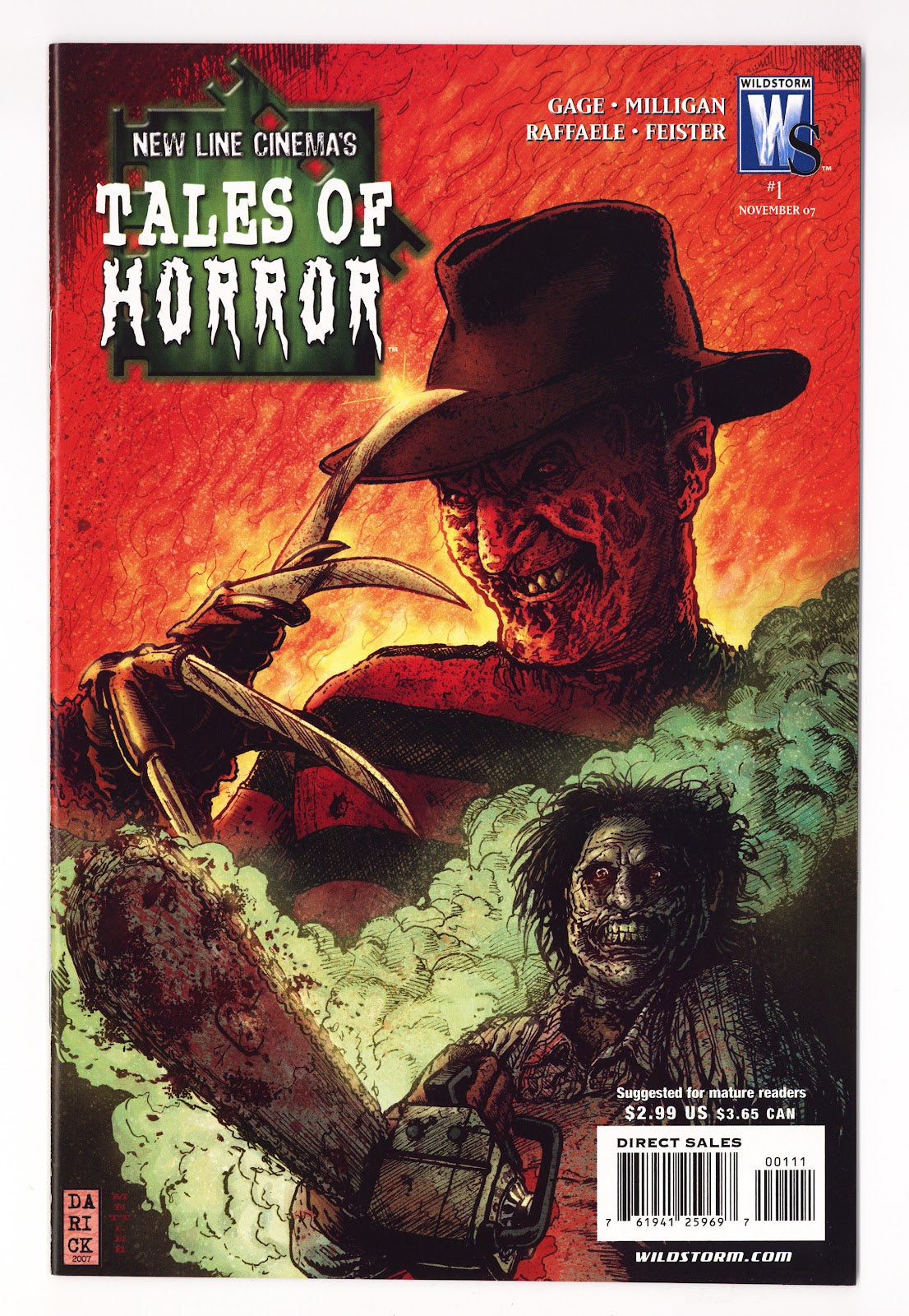 New Line Cinema's Tales of Horror   1  VF+ (8.5)   (2007)     