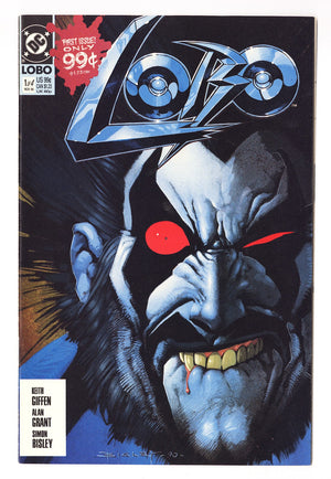 Lobo Vol 1 1  VF+ (8.5)   (1990)