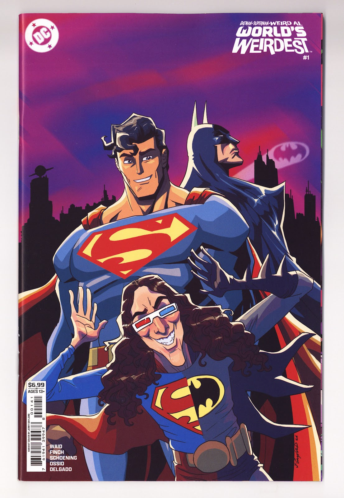 Batman Superman Weird Al Worlds Weirdest 1 Gaylord Variant (2026)