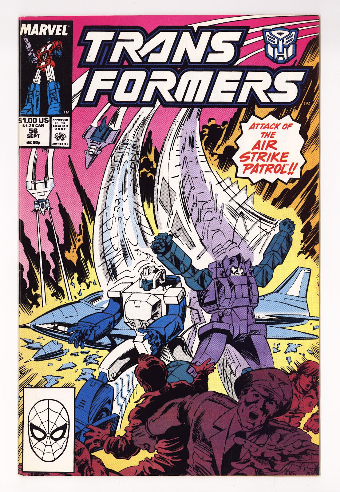 The Transformers Vol 1 56  VF (8.0)   (1989)     