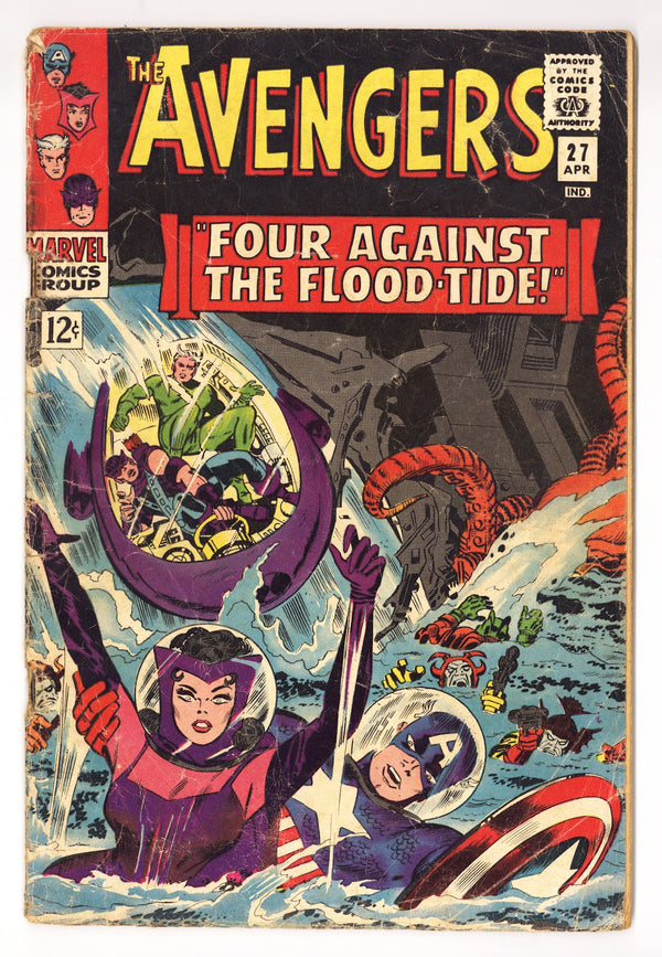 The Avengers Vol 1 27 GD- (1.8) (1966)