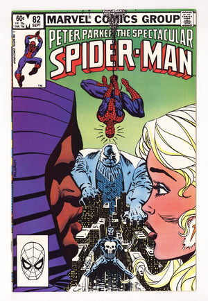 The Spectacular Spider-Man Vol 1 82  High Grade   (1983)