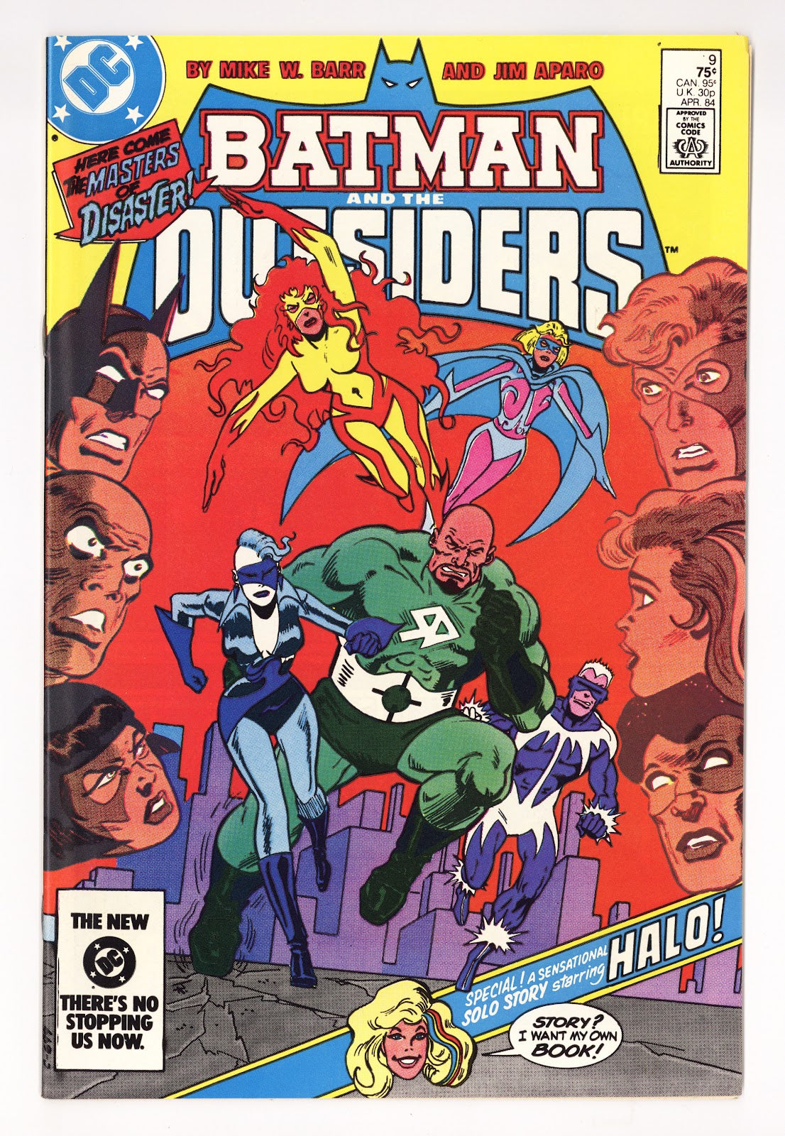 Batman and the Outsiders Vol 1 9  High Grade   (1984)   Direct  
