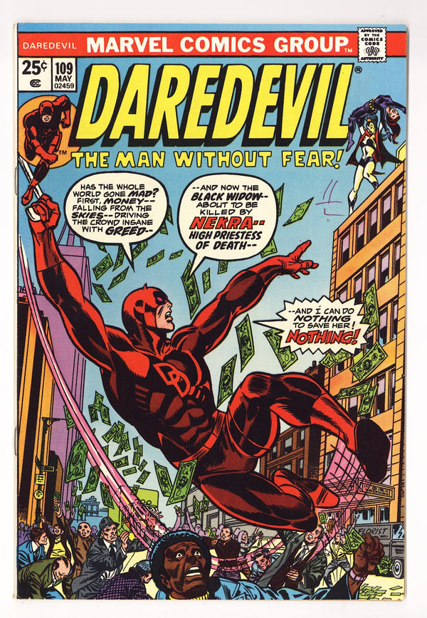 Daredevil Vol 1 109  VF- (7.5)   (1974)