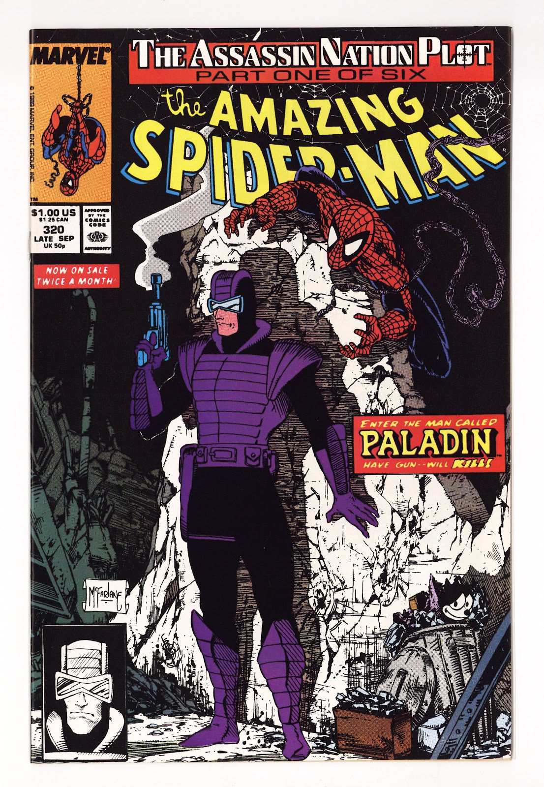 The Amazing Spider-Man Vol 1 320  NM- (9.2)   (1989)
