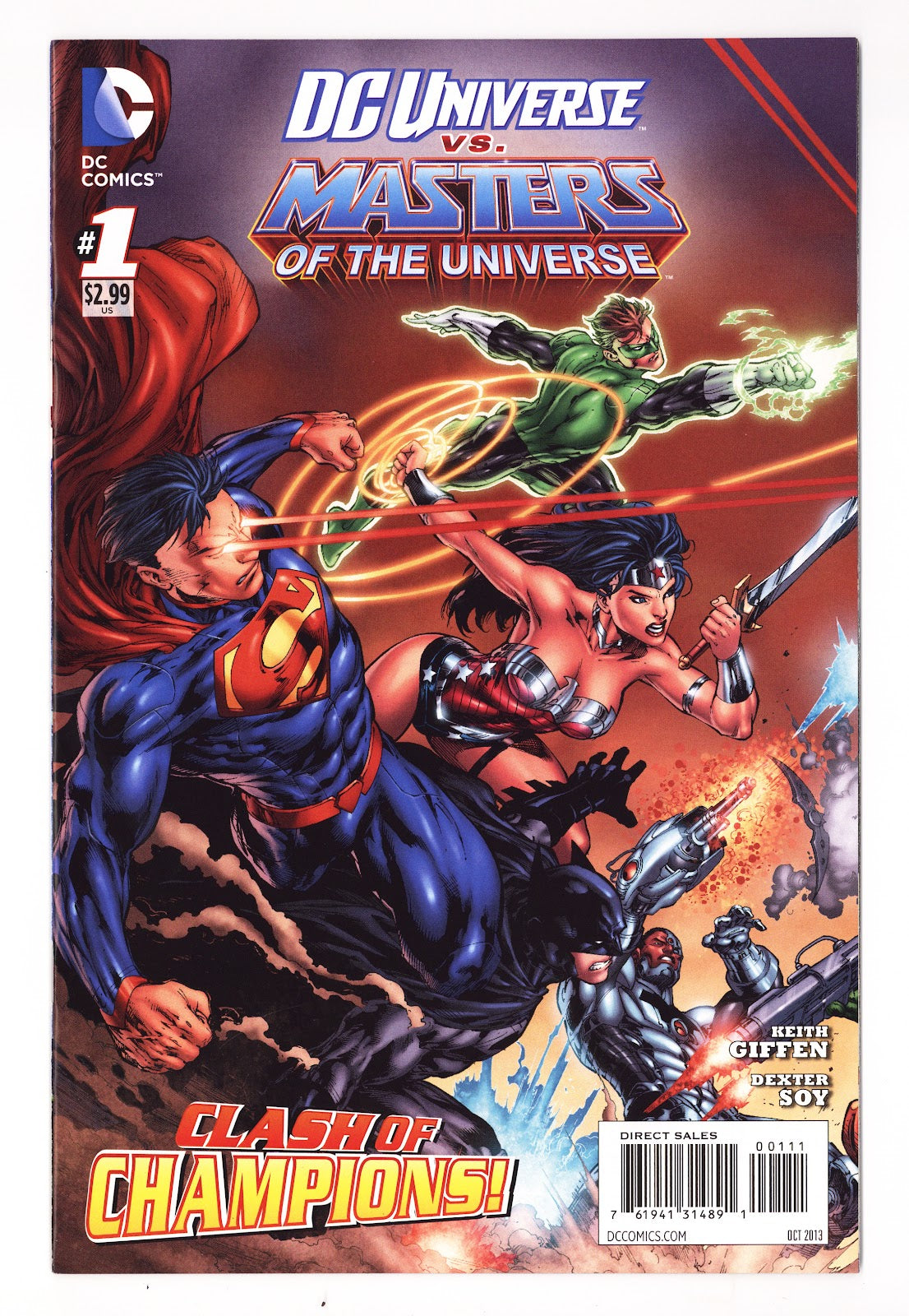 DC Universe vs. Masters of the Universe   1  High Grade   (2013) Universe   Variant