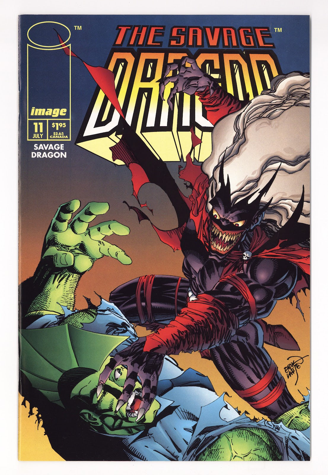 Savage Dragon Vol 2 11  High Grade   (1994)     