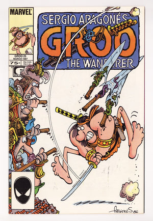 Sergio Aragones Groo the Wanderer Vol 2 25  High Grade   (1987)   Direct