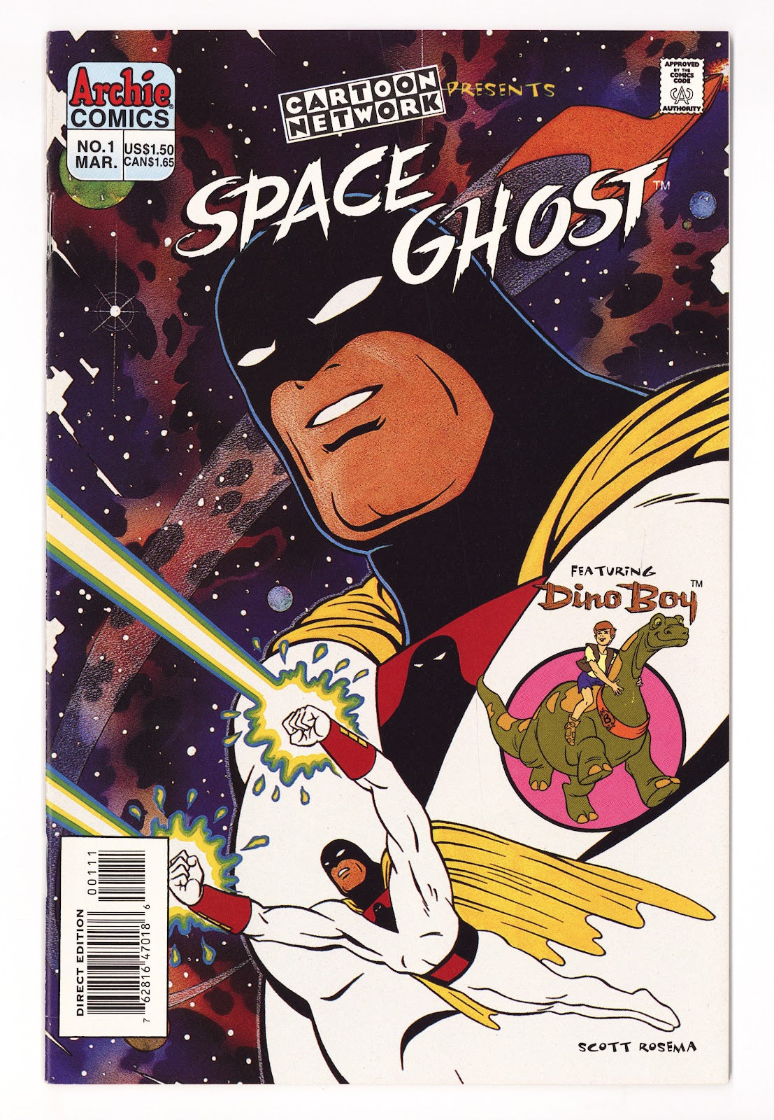 Cartoon Network Presents Space Ghost 1 VF/NM (9.0) (1997) 