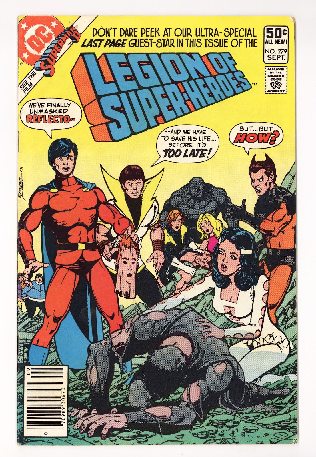 The Legion of Super-Heroes Vol 2 279 Mid Grade (1981) Newsstand 