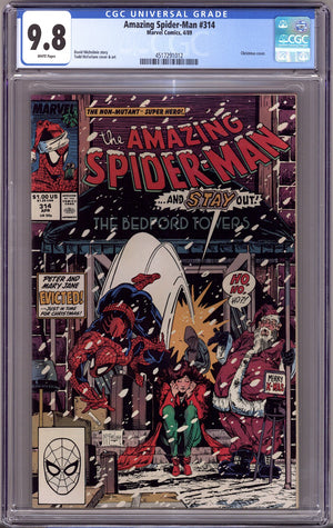 The Amazing Spider-Man Vol 1 314 CGC 9.8 (NM/M)   (1989)