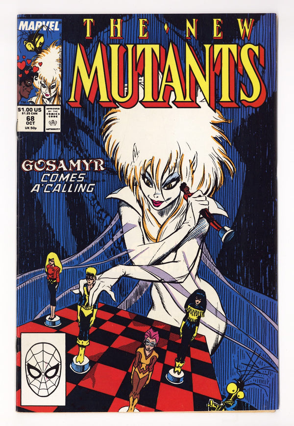 The New Mutants Vol 1 68 Mid Grade (1988) Direct