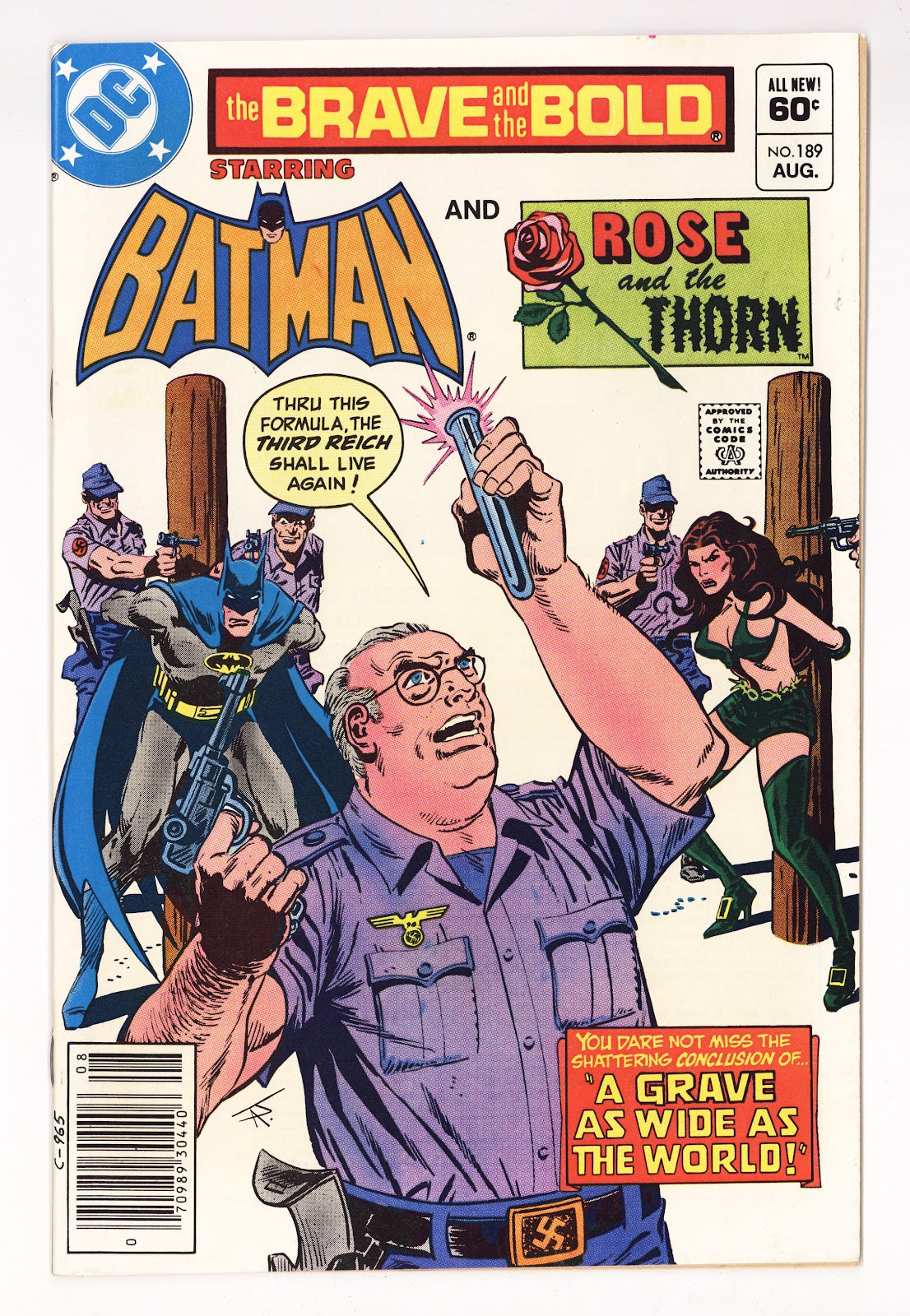 The Brave and the Bold Vol 1 189 High Grade (1982) Newsstand 
