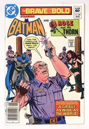 The Brave and the Bold Vol 1 189 High Grade (1982) Newsstand