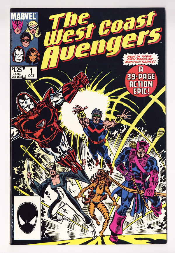 West Coast Avengers Vol 2 1 High Grade (1985) Direct