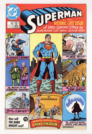 Superman Vol 1 423 VF+ (8.5) (1986)
