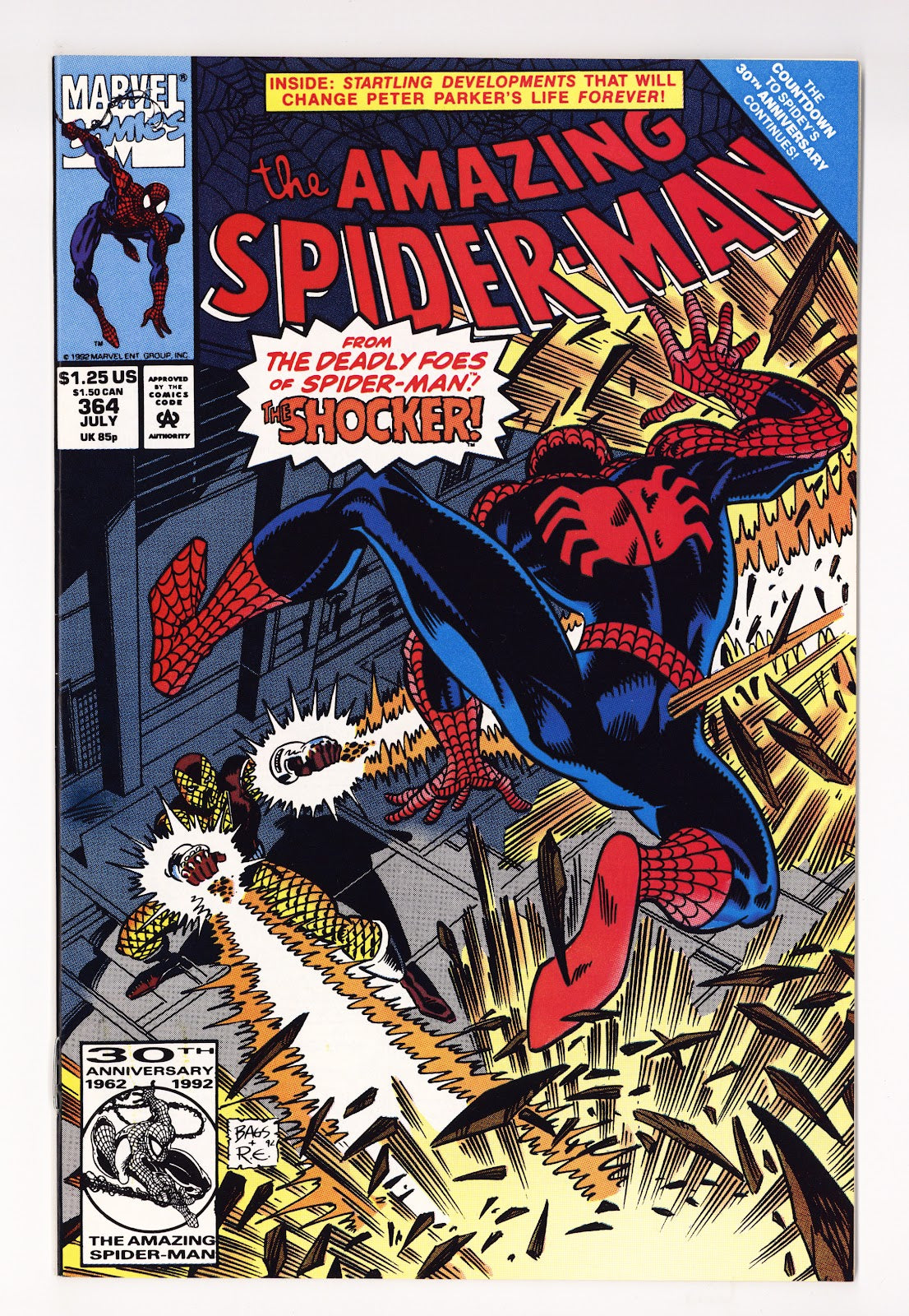 The Amazing Spider-Man Vol 1 364 High Grade (1992)  