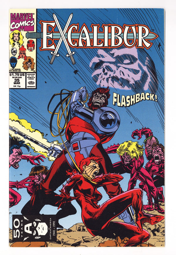 Excalibur Vol 1 35 High Grade (1991) Direct