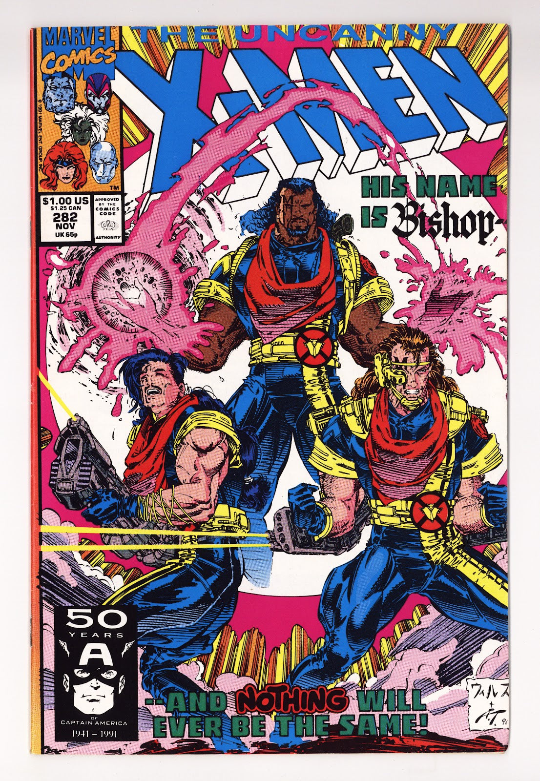 The Uncanny X-Men Vol 1 282  VF (8.0)   (1991)     