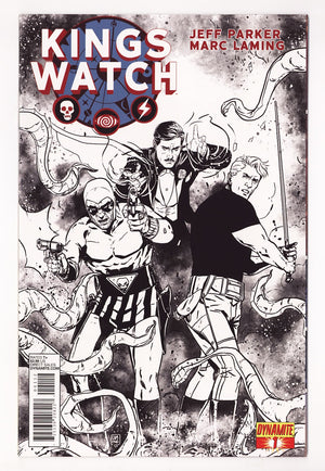 Kings Watch   1  High Grade   (2013) B&W  Variant