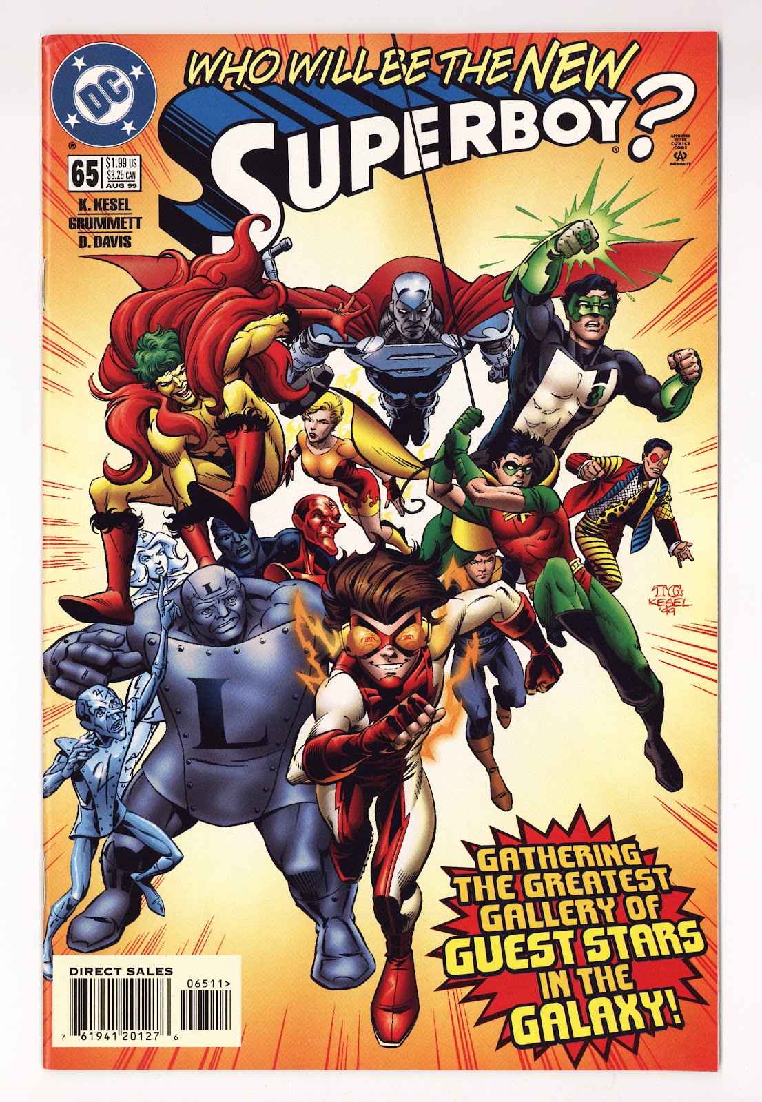 Superboy Vol 3 65  Mid Grade   (1999)