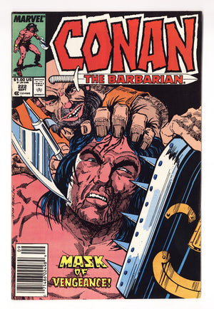 Conan the Barbarian Vol 1 222  Low Grade   (1989)   Newsstand