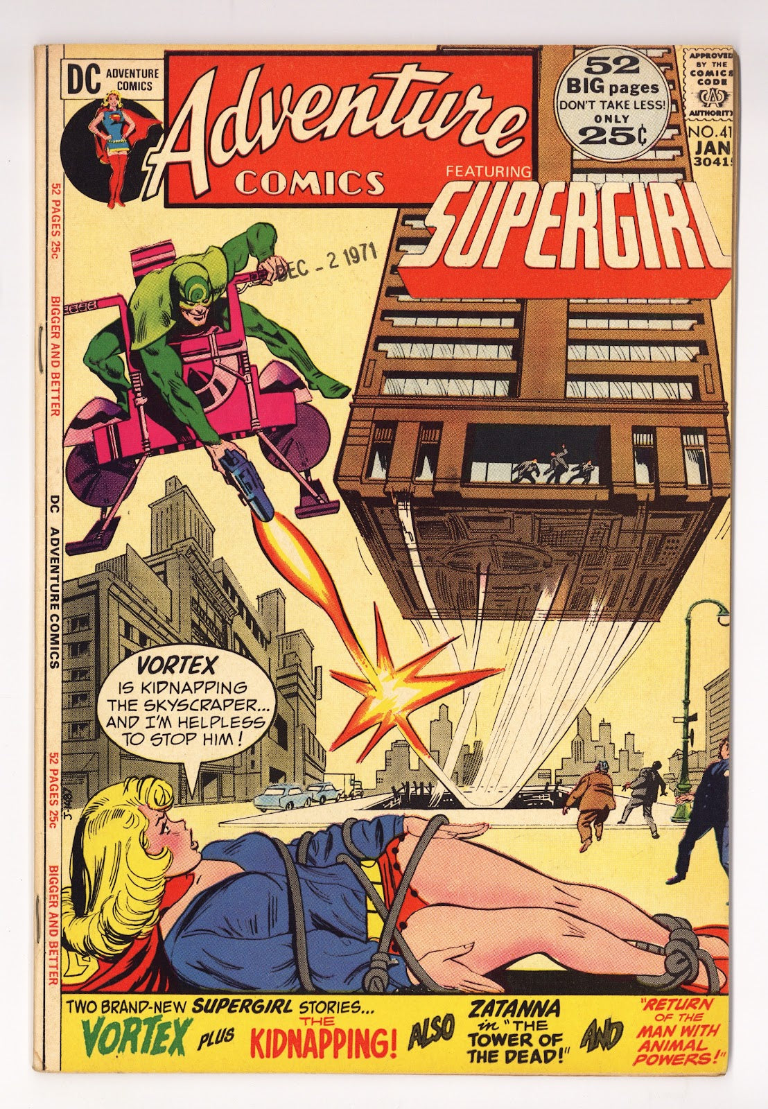 Adventure Comics Vol 1 414 FN- (5.5) (1972) 