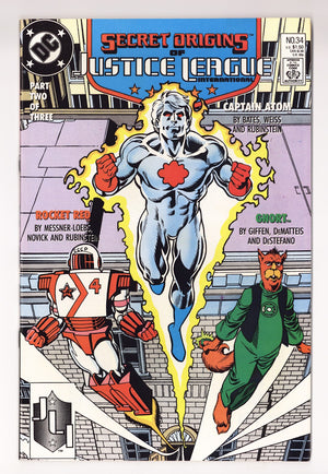 Secret Origins Vol 3 34  High Grade   (1988)