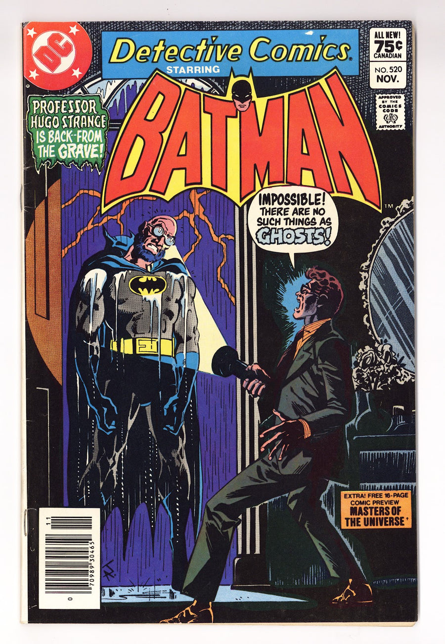Detective Comics Vol 1 520  VG+ (4.5)   (1982)   Canadian  