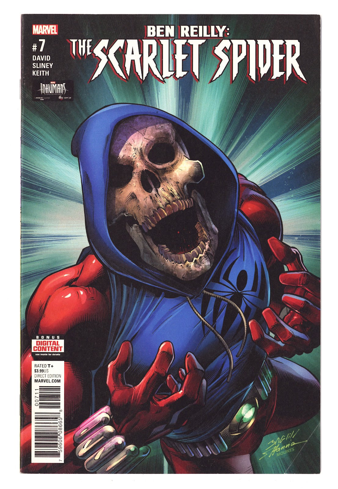 Ben Reilly: Scarlet Spider 7 High Grade (2017) 