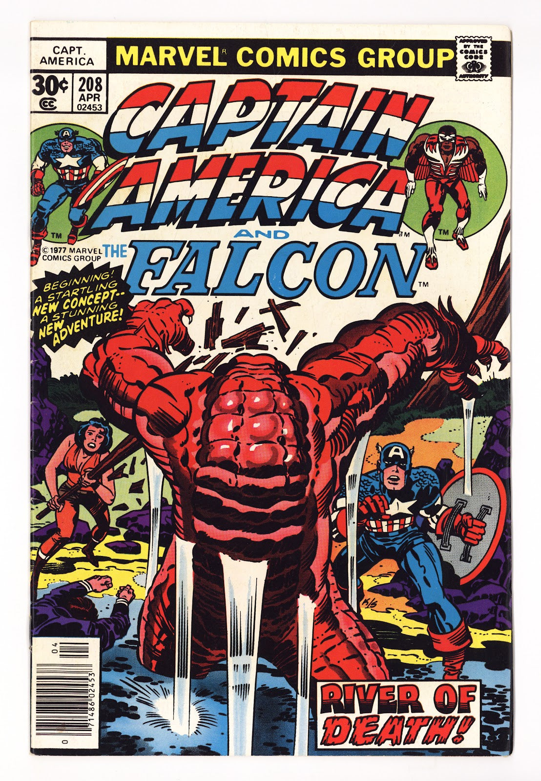 Captain America Vol 1 208 Mid Grade (1977) 