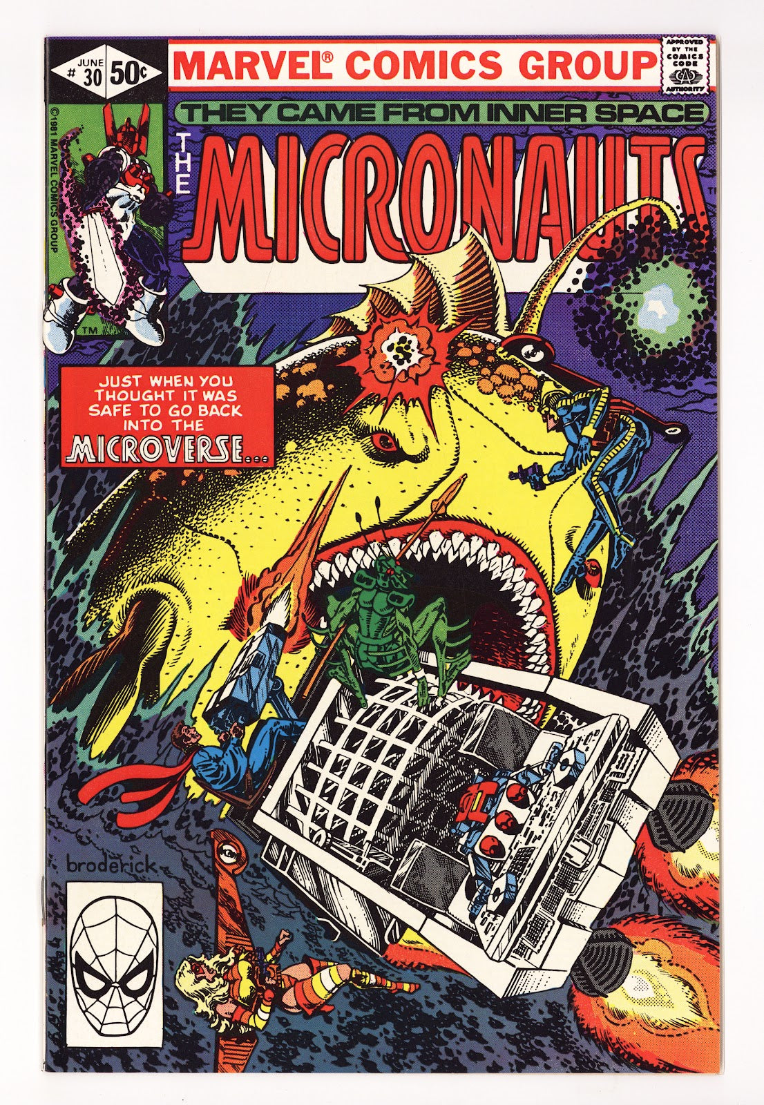 Micronauts Vol 1 30  High Grade   (1981)     