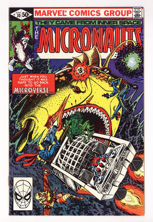 Micronauts Vol 1 30  High Grade   (1981)