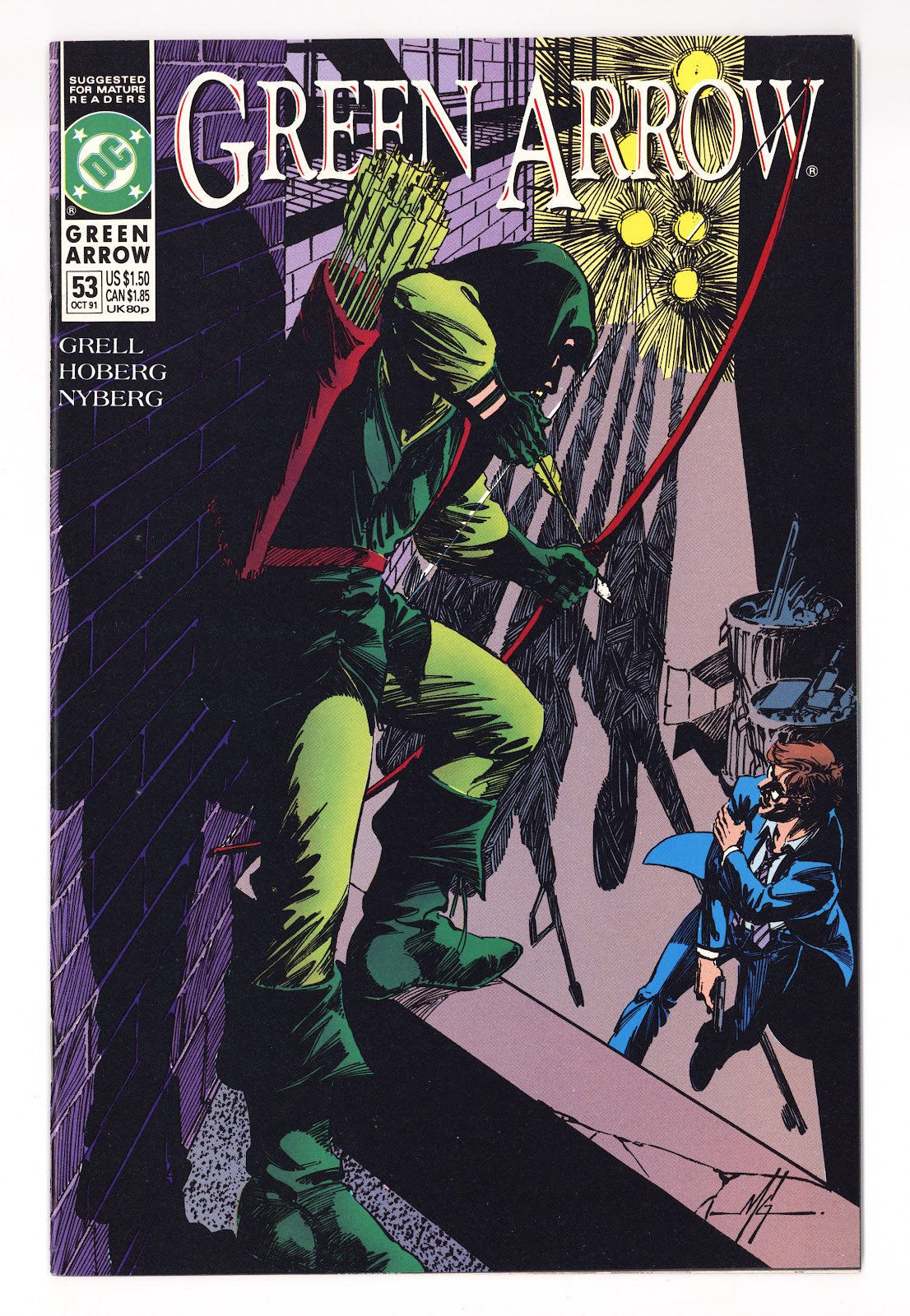 Green Arrow Vol 2 53  High Grade   (1991)