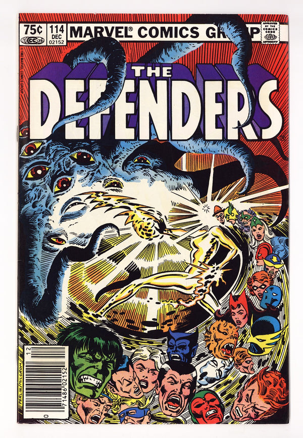 The Defenders Vol 1 114  High Grade   (1982)   Canadian Price Variant