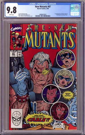 The New Mutants Vol 1 87 CGC 9.8 (NM/M)   (1990)