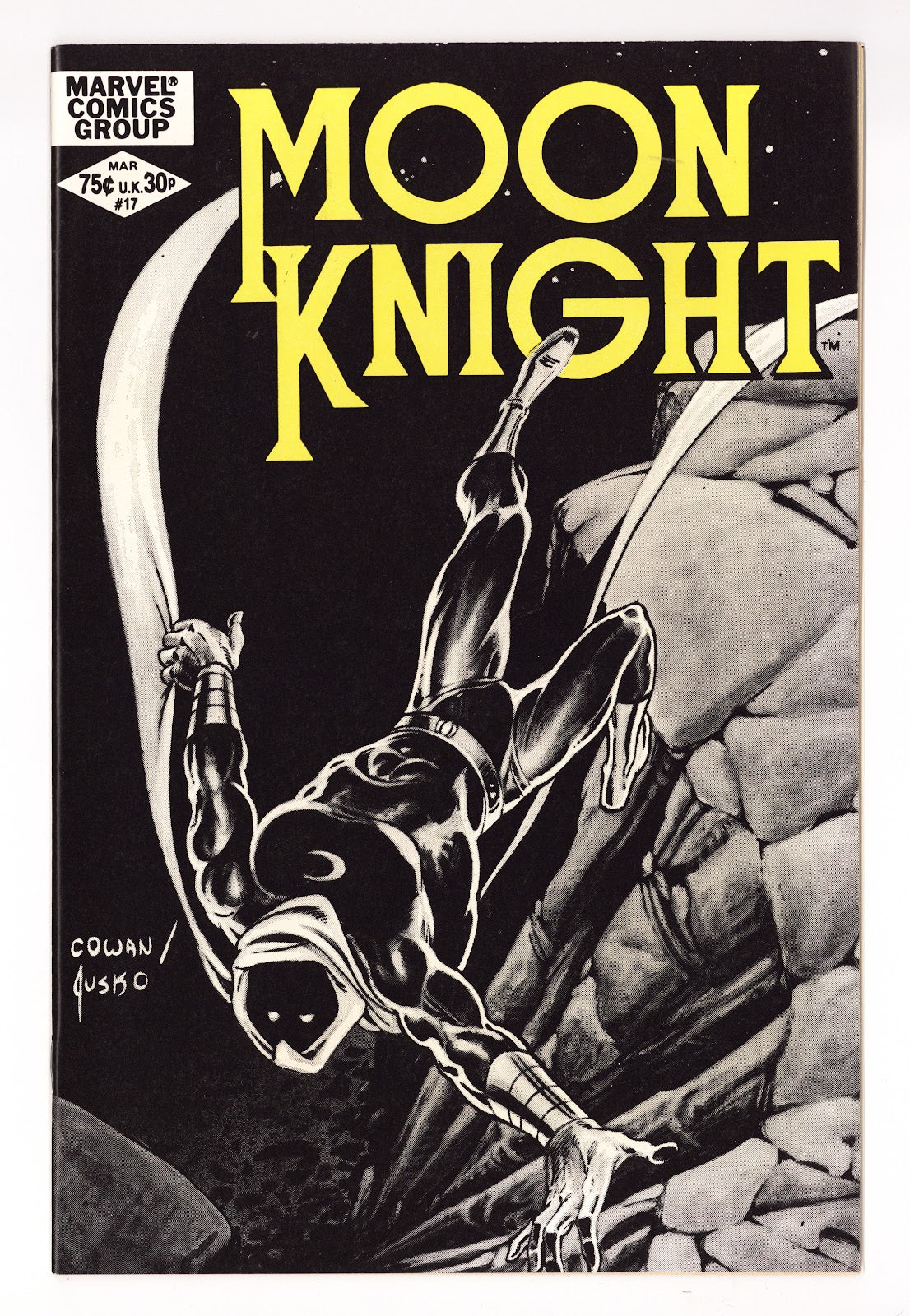 Moon Knight Vol 1 17 NM (9.4) (1982) 