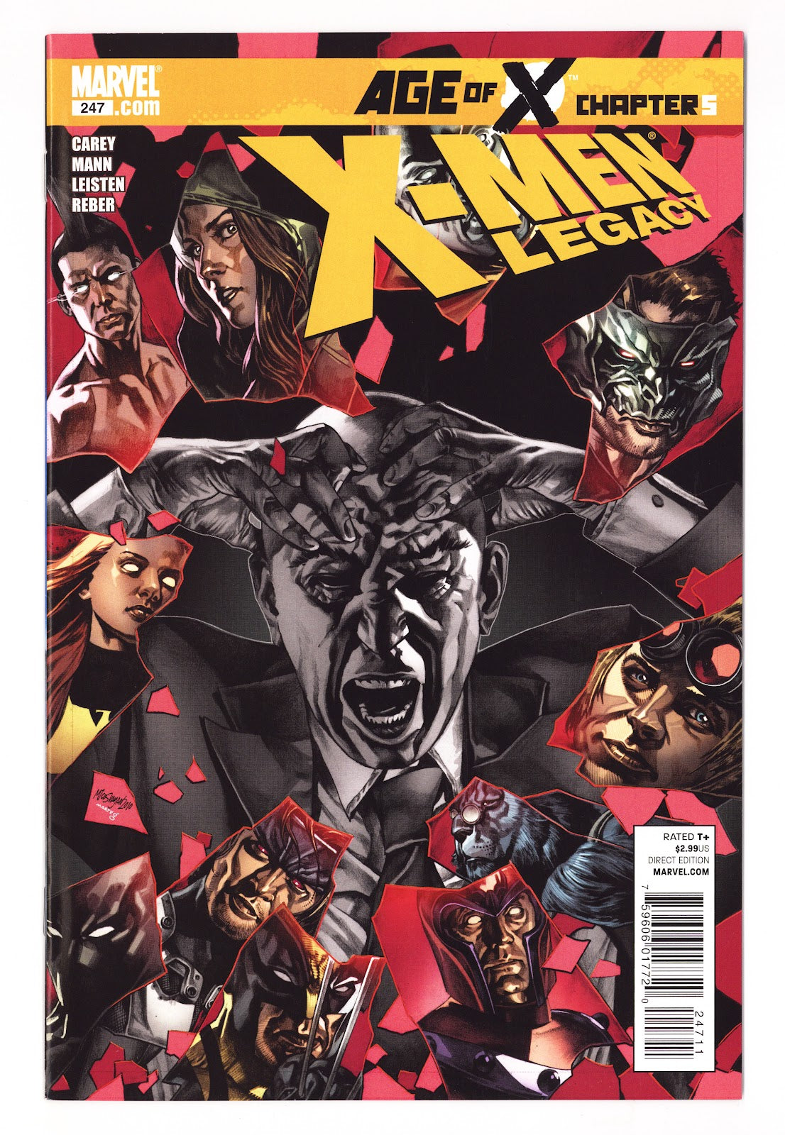 X-Men: Legacy Vol 1 247 High Grade (2011) 