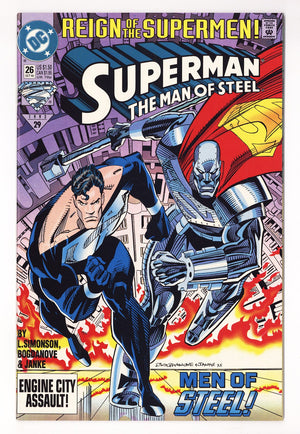 Superman: The Man of Steel   26  High Grade   (1993)   Direct