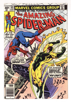 The Amazing Spider-Man Vol 1 193  Low Grade   (1979)   Newsstand
