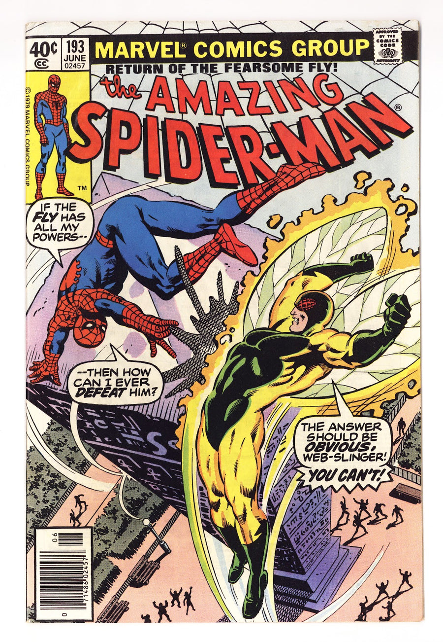 The Amazing Spider-Man Vol 1 193  Low Grade   (1979)   Newsstand