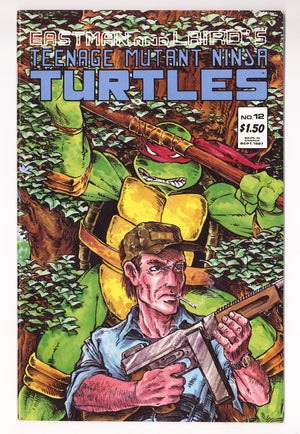 Teenage Mutant Ninja Turtles Vol 1 12  VF- (7.5)   (1987)
