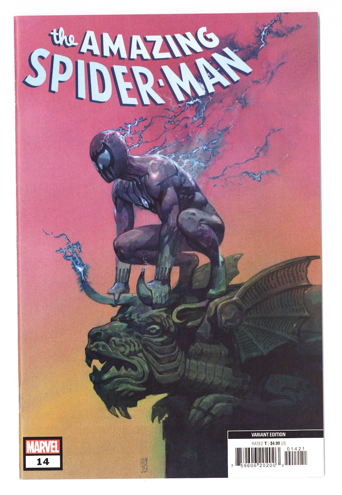 The Amazing Spider-Man Vol 6 14 (908) VF+ (8.5) (2023) Maleev Incentive Variant 